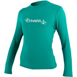 Women's Langærmet Basic Skin UPF 50+ UV T-shirt - Dame - Light Aqua