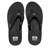FANNING LOW KLIPKLAPPER TIL HERRE | BLACK/SILVER