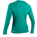 Women's Langærmet Basic Skin UPF 50+ UV T-shirt - Dame - Light Aqua