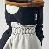 Voss CZone 5-finger skihandsker - Unisex - Black/Cork