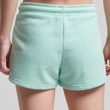 Women's Vintage Logo Jersey shorts i økologisk bomuld | Dame | Minted Marl