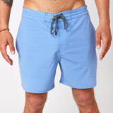 Men's Mirage Retro Golden Hour 16Inch Badebukser - Herre - Blue Yonder