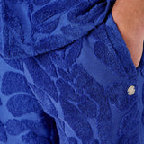 Men's Dan Jacquard Terry Shorts - Royal Blue
