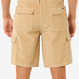Classic Surf Cord Cargo Short - Herre - Khaki