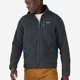 Men's Retro Pile Fleece Trøje - Herre - Pitch Blue/End Blue