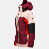 Vertical GORE-TEX Pro Skijakke - Womens - Peach Fuzz