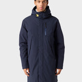 Easy Hood Padded Coat - Men's - Navy