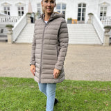 Women's Ion Parka Dunjakke - Dame - Dark Sand