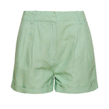 Women's Studios shorts i hør | Dame | Blue Surf