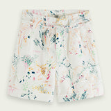 Women's High Rise Mini-length Shorts - Dame - Wilder White