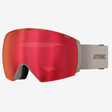 REVENT Q Large HD Skibrille - Unisex - Sand
