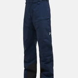 Men's Maroon Insulated 2L Skibukser - Herre - Blue Shadow