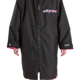 Kid's Advance Long Sleeve Surf Poncho | Børn | Black/Pink