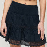 Women's Ibiza Mini Nederdel - Dame - Eclipse Navy
