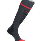 Heat Socks 5.1 Toe Cap Skistrømper - Unisex - Anthracit/Red