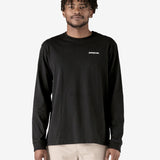 Men's Long-Sleeved P-6 Logo Responsibili-Tee - Black