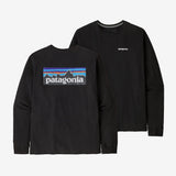 Men's Long-Sleeved P-6 Logo Responsibili-Tee - Black