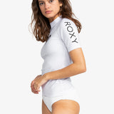 Women's Whole Hearted Short Sleeve UV T-shirt - Dame - Bright White