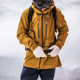 Fall Line 5-finger Skihandsker - Unisex - Almond White/Almond