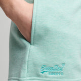 Women's Vintage Logo Jersey shorts i økologisk bomuld | Dame | Minted Marl