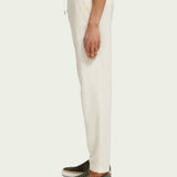 Men's Warren Straight Leg Hørbukser - Herre - White