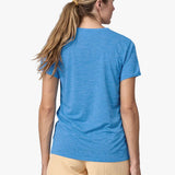 Women's Capilene Cool Daily Graphic UV T-Shirt - Dame - Vessel Blue