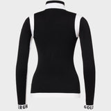 Noemi Long Sleeve Strik - Womens - Black