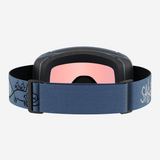 Rio Skibrille - Junior - Smoke Blue/Gold