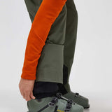 Men's Maroon Insulated 2L Skibukser - Herre - Pine Needle (Naturgrøn)