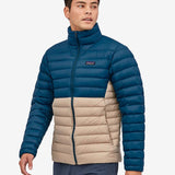 Men's Down Sweater Jakke - Mænd - Oar Tan (Ortn)