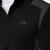 Lukas Quarter Zip Mid-Layer - Black