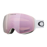 Flight Deck M (7064) Skibriller - Matte White/Prizm Rose Gold