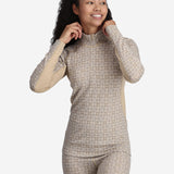 Women's Rose Light Half-Zip Skiundertrøje - Dame - Oat