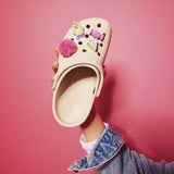 Kids' Classic Clog Crocs - Børn (28-35) - Bone