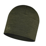 Lightweight Merino-uld Hue - Solid Bark (mørkegrøn)