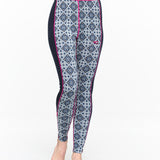Women's Rose 100% Merino High Waist Skiunderbukser - Dame - Royal