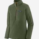 Women's R1 Air Zip Neck Midlayer - Dame - Torrey Pine Green