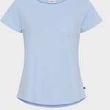 Adina - T-shirt til damer - Powder Blue