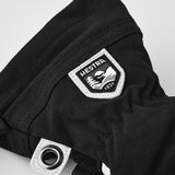 Junior Army Leather Heli 3-finger Skihandske - Børn - Black