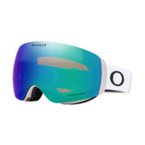 Flight Deck M (7064) Skibriller - Matte White/Prizm Argon
