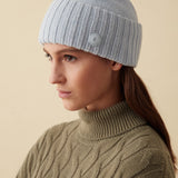 Cashmere and Wool Blend Strikhue - Bijou (lyserød)