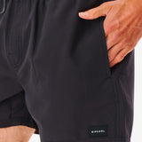 Offset Volley 15 Boardshort - Herre - Black