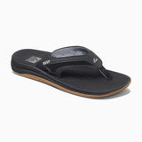 Men's Reef Flex Sandaler - Herre - Black/Silver