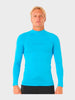 Dawn Patrol UV Long Sleeve Rash Guard - Mænd - Blue Paint