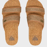 Cushion Vista Hi - Sandaler til damer - Chocolate Raffia