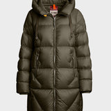 Janet Hooded Down Jacket - Women - Olive Grey