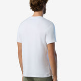T-shirt with logo patch - Men - White