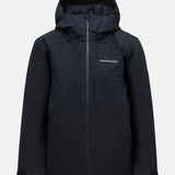 Men's Maroon Insulated 2L Skijakke - Herre - Black