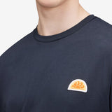Plain T-shirt With Archive Logo - Herrer - Navy
