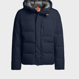 Taiga Hooded Down Jacket - Mens - Blue Navy